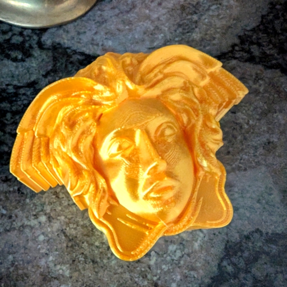 Gold Medusa‎ Trinket Box